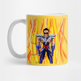 self love in rising like the phoenix in myth cloth ecopop therapy art Mug